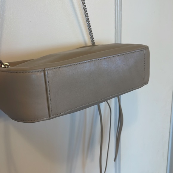 All Saints Chain Crossbody // Tan & Silver - Picture 7 of 9
